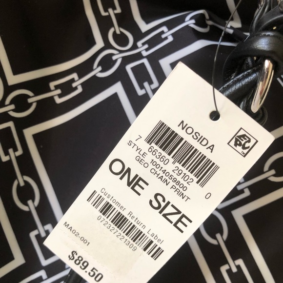 🔹New 👜 INC International Concepts Nosida Geo Chain Print Shoulder Bag, NWT - Picture 5 of 6